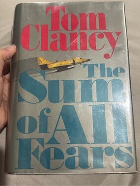 Tom Clancy The Sum of All Fears First Edition Hardcover with DJ